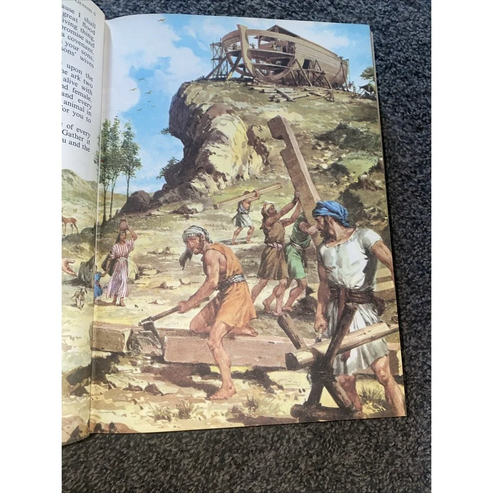 The Children's Bible by Golden Press Hardcover 1965 ACCEPTABLE Tenth Printing